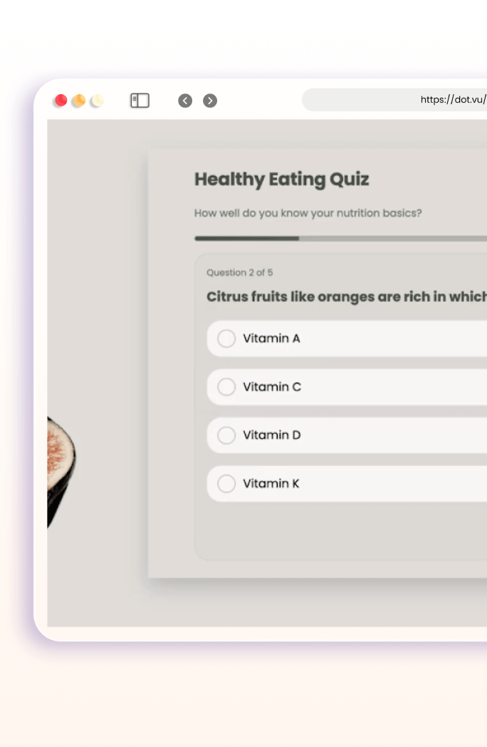 Create a 5 Question Quiz