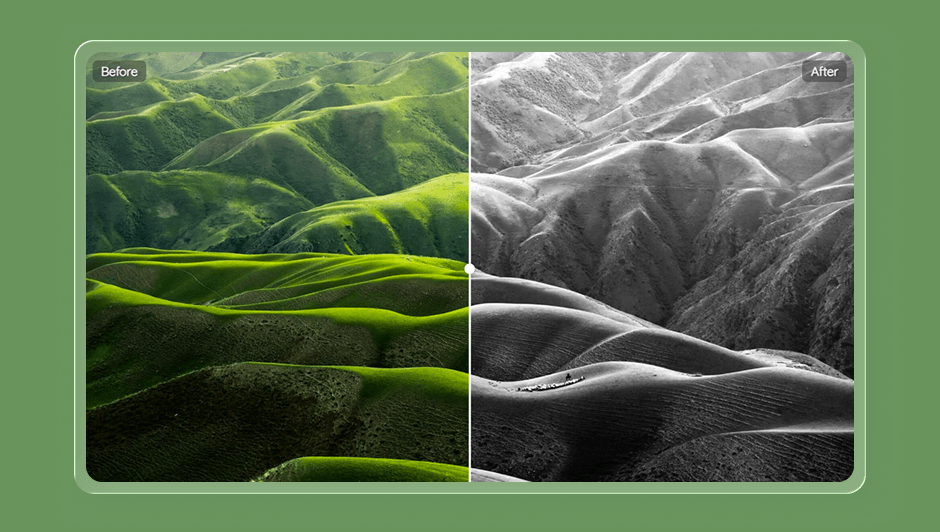 Before / After Image Slide